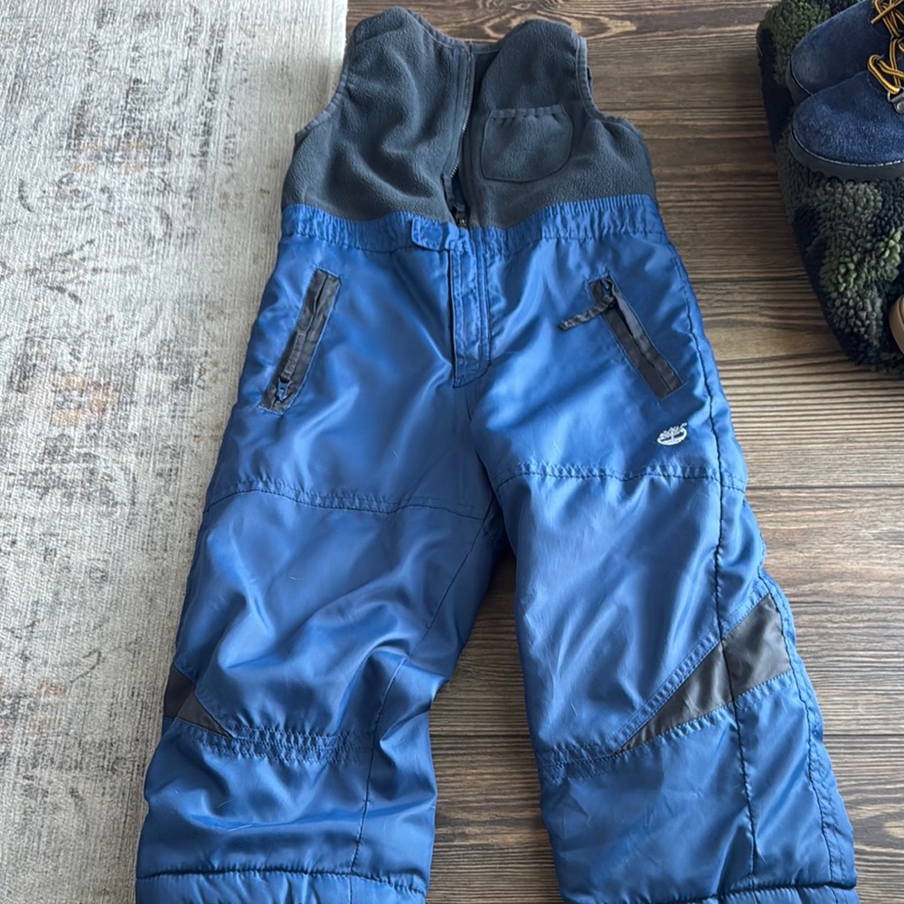 Timberland Blue Kids Snow Pants 4T